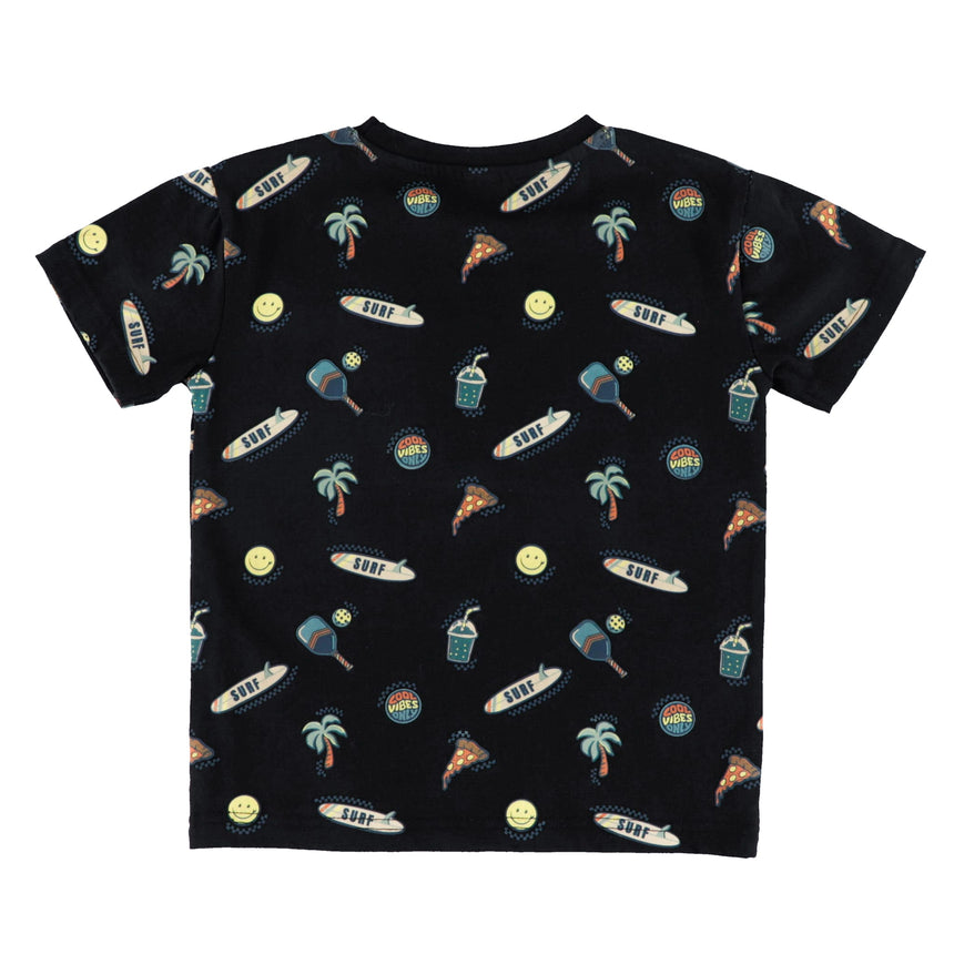T-shirt Imprimée Vacances 2-12ans-Nano-BOS-S2607-03-CLÉMENT