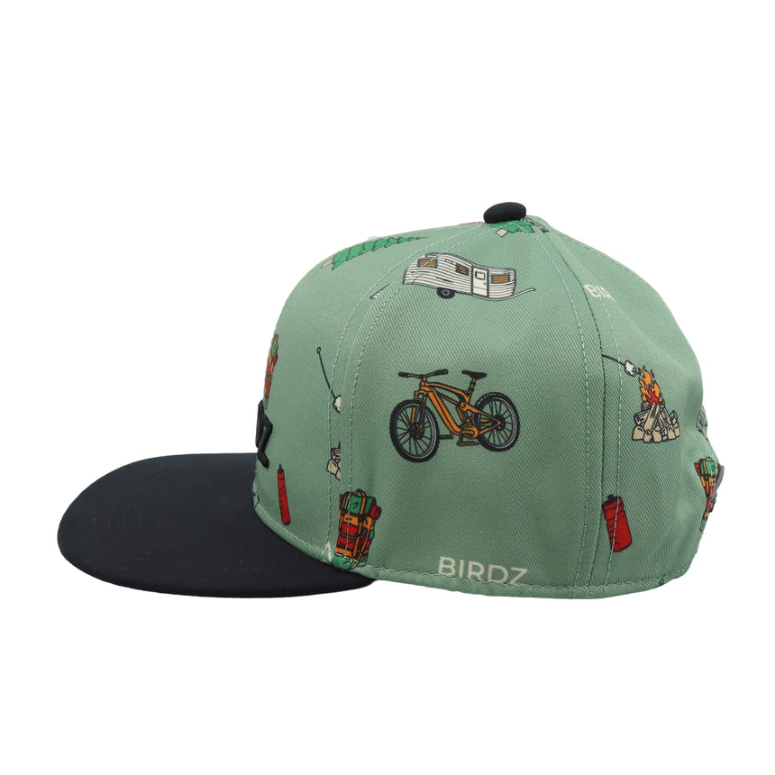 Casquette UV 50+ Imprimée Camping 2-16ans-Birdz-BR7-HG-CLM-B30-2-CLÉMENT