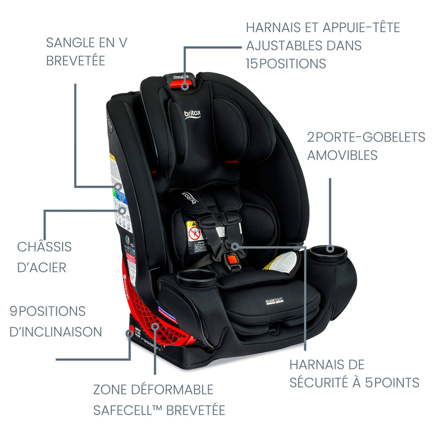 Siège d'Auto One4Life - Onyx-Britax-BRA-E1C923S-CLÉMENT