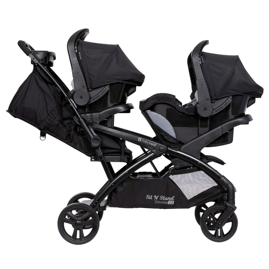 Poussette Sit N' Stand® Double 2.0 - Noir Dash-Baby Trend-BTR-NC28F00-CLÉMENT