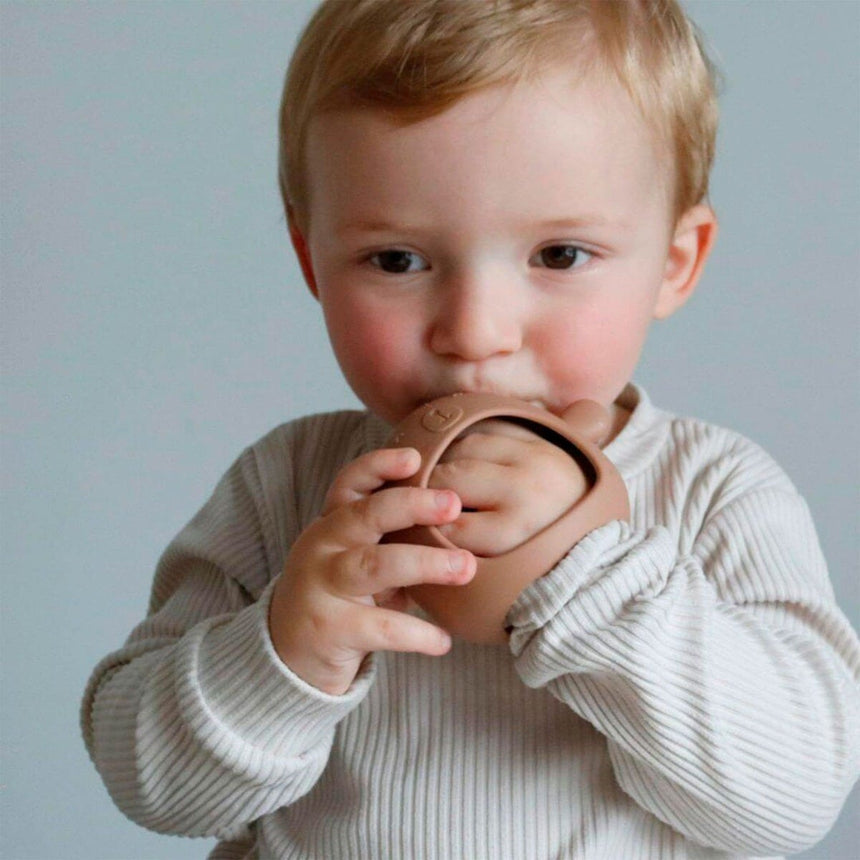 Mitaine de Dentition en Silicone - Ours Blush-Bulle-BUB-B-JV001-08-CLÉMENT