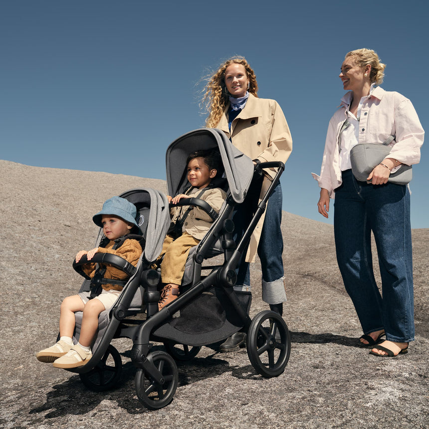 Second Siège Kangaroo - Noir/Gris Moon-Bugaboo-BUO-100281023-CLÉMENT