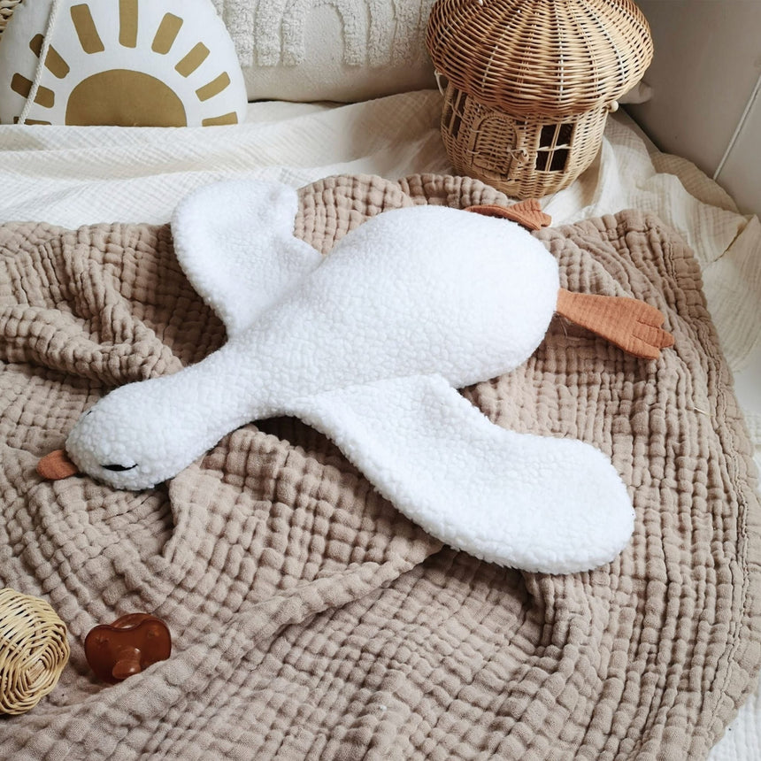Peluche Oie Blanche-The Butter Flying-BUT-GOOPLUTOYWHI-CLÉMENT