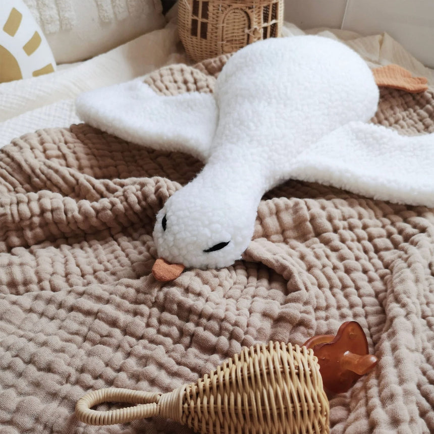 Peluche Oie Blanche-The Butter Flying-BUT-GOOPLUTOYWHI-CLÉMENT