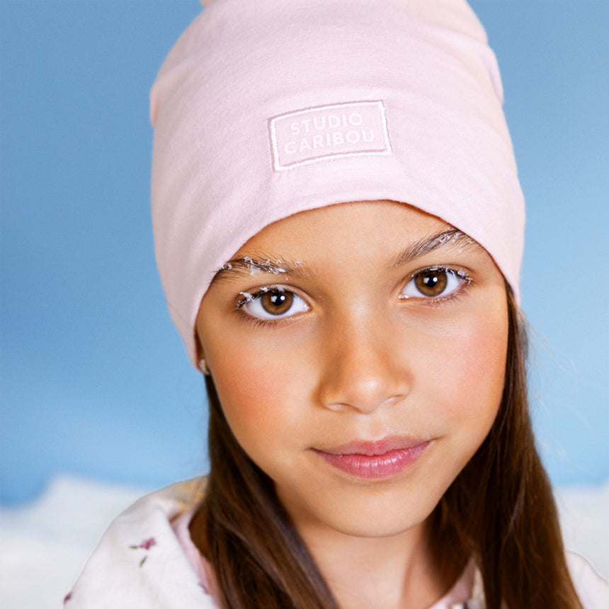 Tuque Coton Rose 2-16ans-Studio Caribou-CA5-BONCOTROSE-2-CLÉMENT