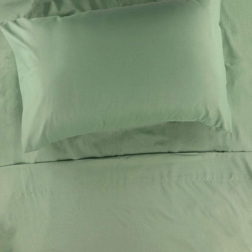 Ensemble Draps pour Lit Double - Vert-Cathay Home-CAH-DBSS-GREEN-CLÉMENT