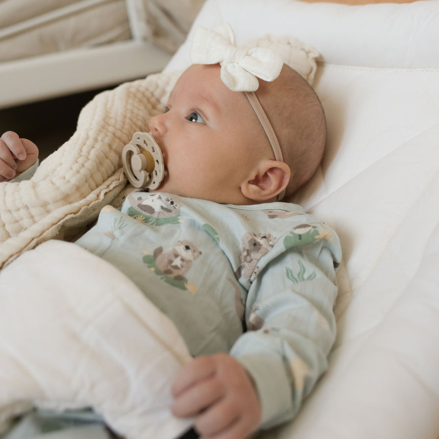 Pyjama Magnétique Loutres Prématuré -18mois-Colle Colle-CCL-PM6088-CLÉMENT