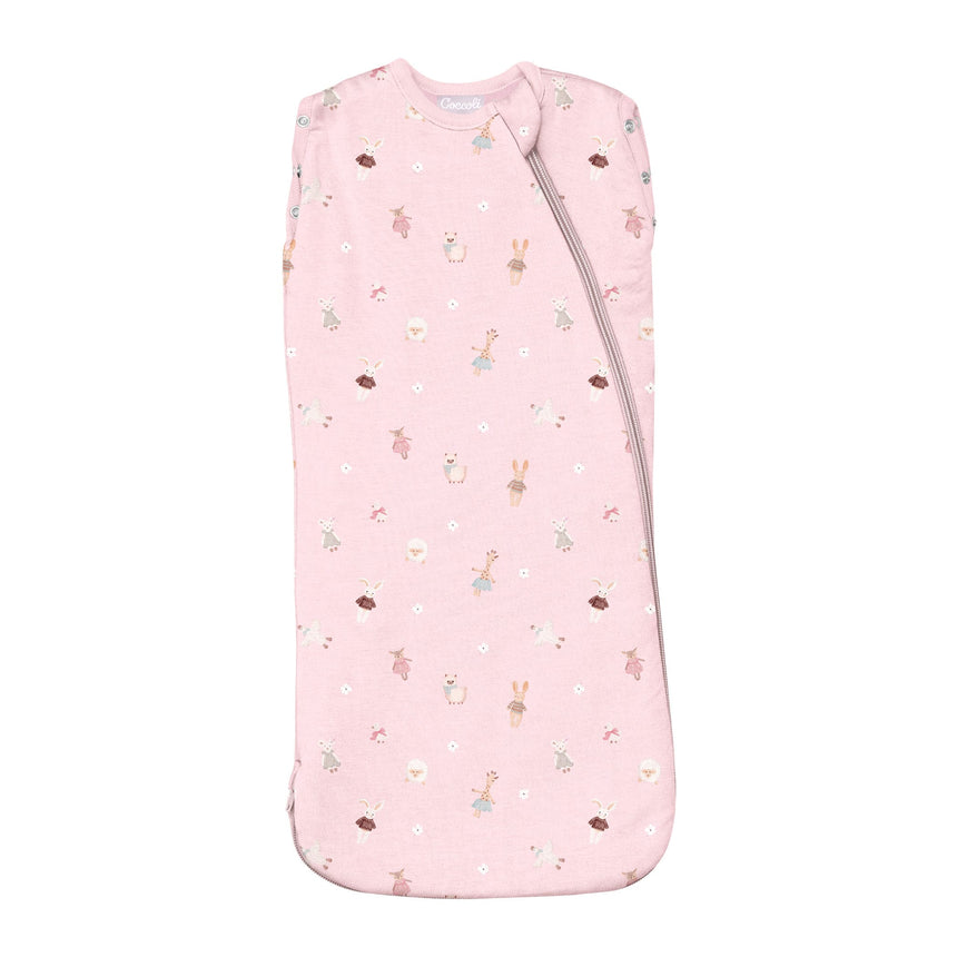 Sac de Nuit Nouveau-né Peluches-Coccoli-Rose-Nouveau-né-CCO-SFM6131-CLÉMENT