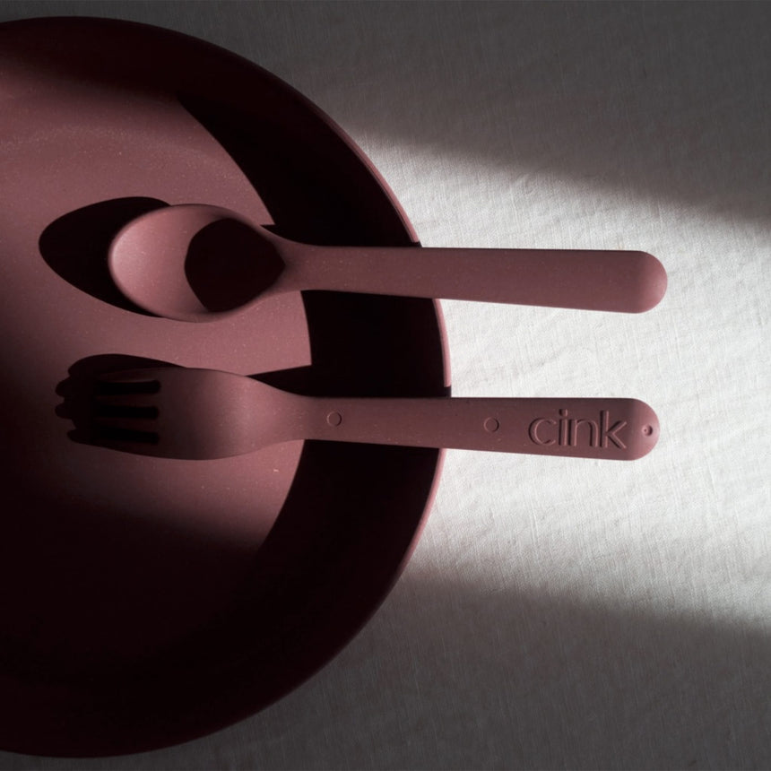 Cuillère et Fourchette en Bambou - Beet-Cink-CIK-SPOONFORKBEE-CLÉMENT