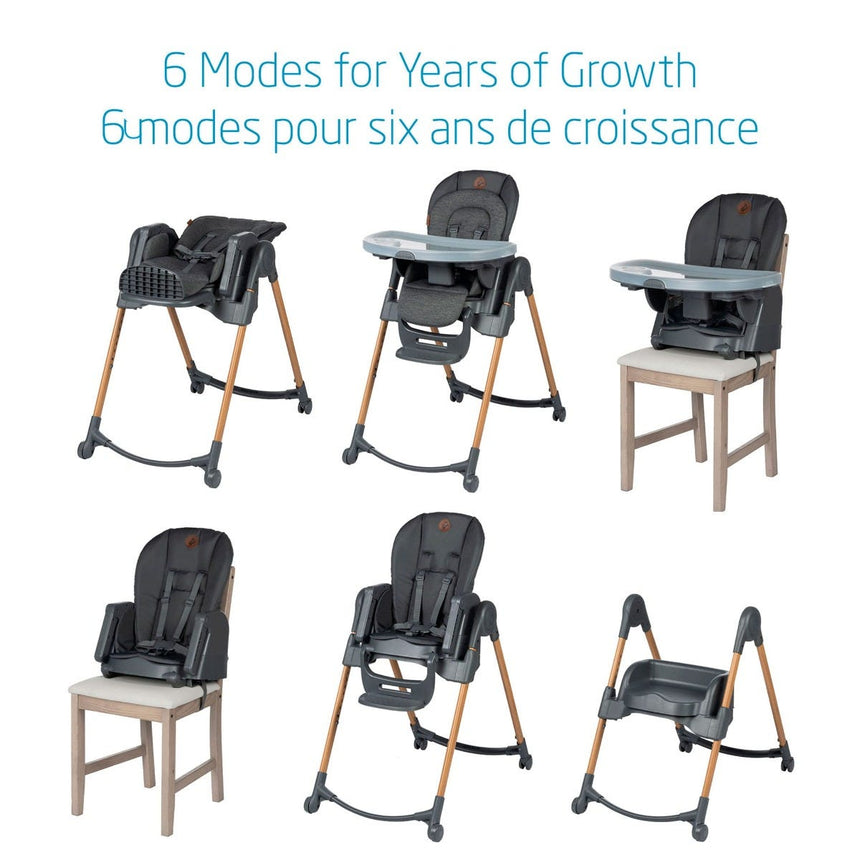 Chaise Haute Minla 6-en-1 - Classic Graphite-Maxi-cosi-COS-03024CHCRA-CLÉMENT