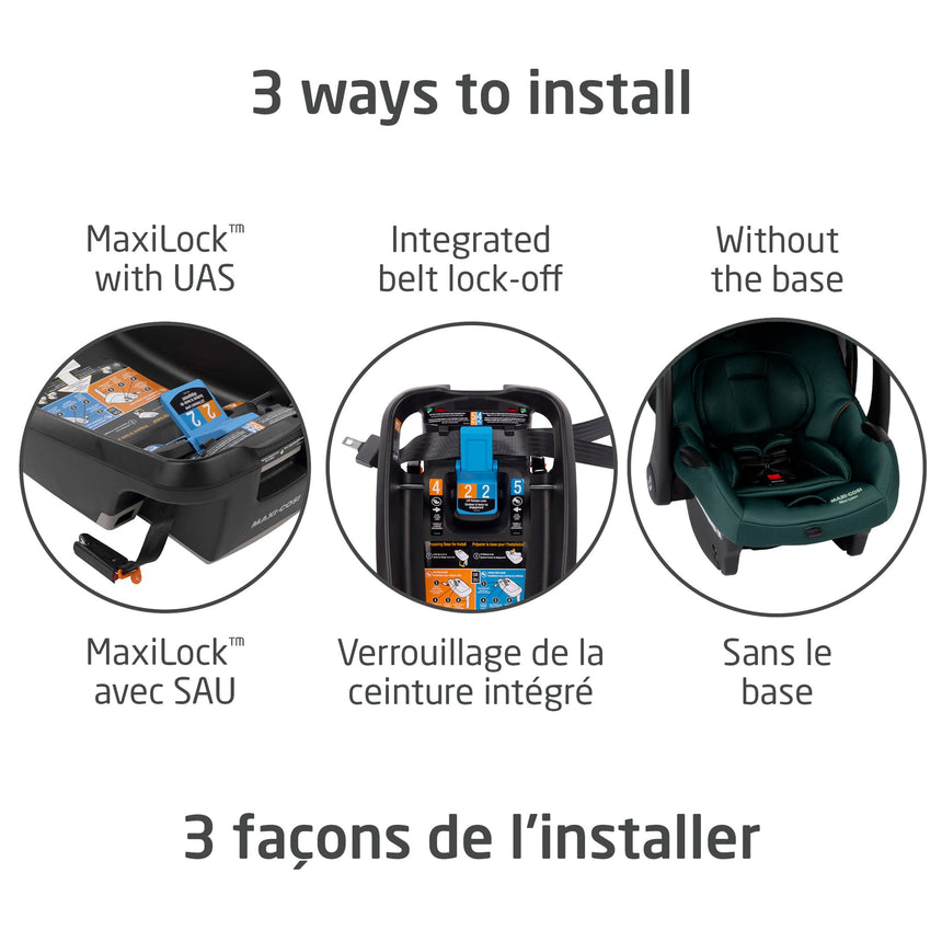 Siège d'Auto Mico Luxe+ - Twillic Vert-Maxi-cosi-COS-22366CTGR-CLÉMENT