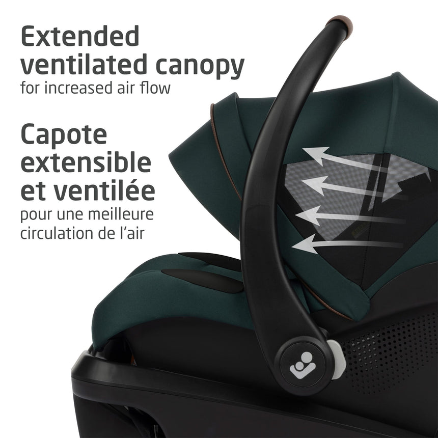 Siège d'Auto Mico Luxe+ - Twillic Vert-Maxi-cosi-COS-22366CTGR-CLÉMENT