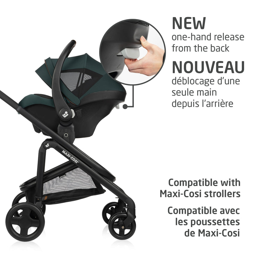 Siège d'Auto Mico Luxe+ - Twillic Vert-Maxi-cosi-COS-22366CTGR-CLÉMENT