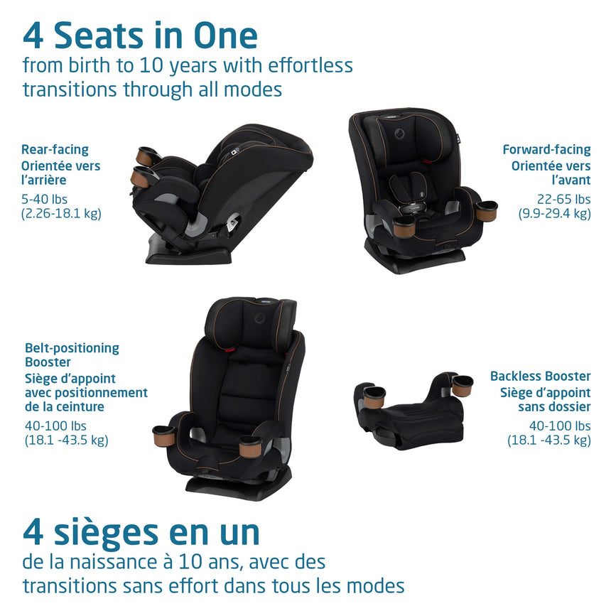 Siège d'Auto Kani 4en1 - Noir-Maxi-cosi-COS-22442CDBK-CLÉMENT