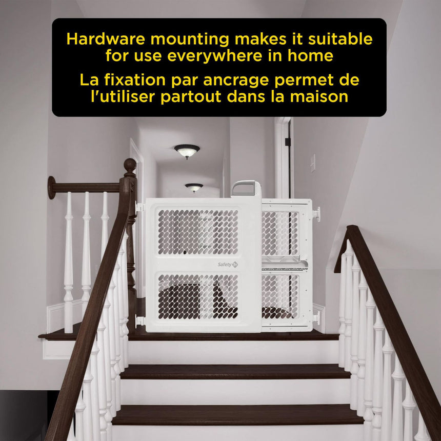 Barrière à deux Modes - Soulever, Verrouiller & Ouvrir-Safety 1st-COS-GA048CWHOF2-CLÉMENT