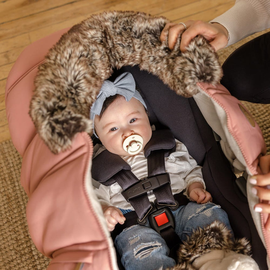 Housse d’hiver pour siège d’auto - Blush-Petit Coulou-COU-PC7008-CLÉMENT