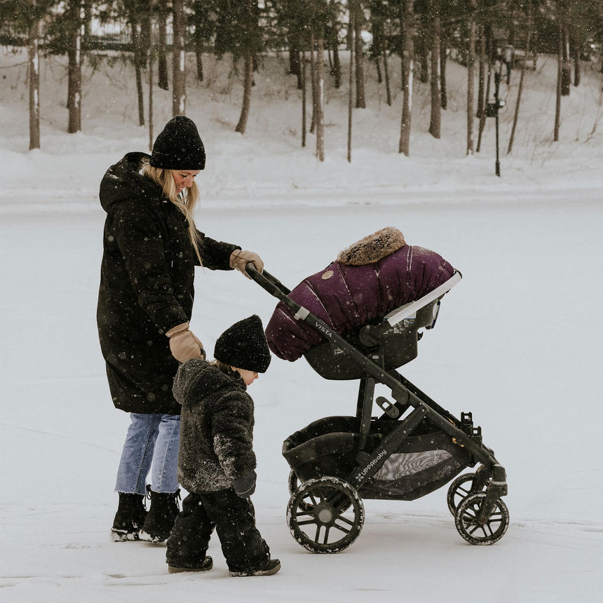 Housse d’hiver pour siège d’auto – Prune-Petit Coulou-COU-PC7013-CLÉMENT