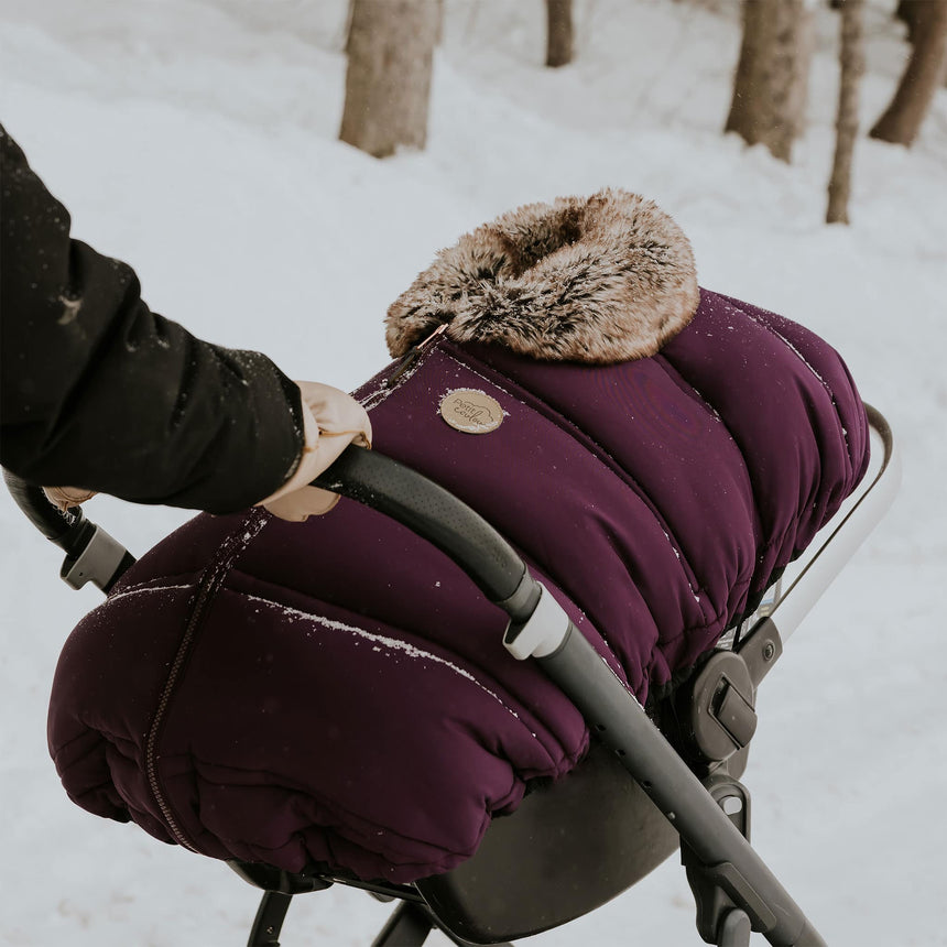 Housse d’hiver pour siège d’auto – Prune-Petit Coulou-COU-PC7013-CLÉMENT
