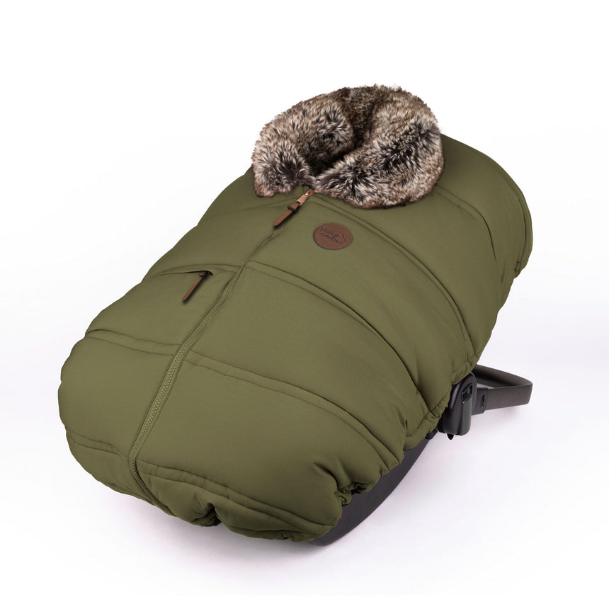 Housse d’hiver pour siège d’auto - Kaki-Petit Coulou-COU-PC7015-CLÉMENT
