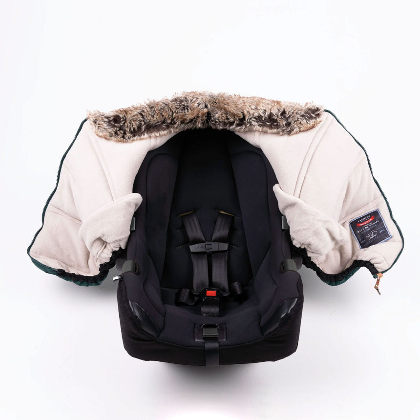 Housse d’hiver pour siège d’auto - Kaki-Petit Coulou-COU-PC7015-CLÉMENT