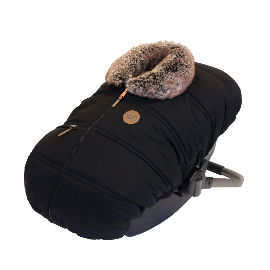 Housse 3 saisons pour siège d'auto avec 2 cols interchangeables - Onyx-Petit Coulou-COU-PCMH7115-CLÉMENT