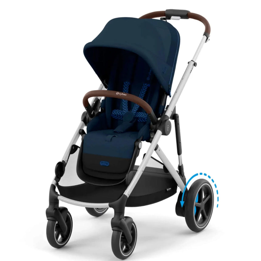Poussette eGazelle S - Bleu Ocean-Cybex-CYB-524000533-CLÉMENT