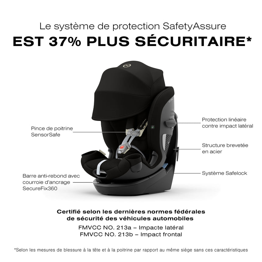Siège d'Auto Callisto G 360 Rotatif - Moon Black-Cybex-CYB-524000600-CLÉMENT