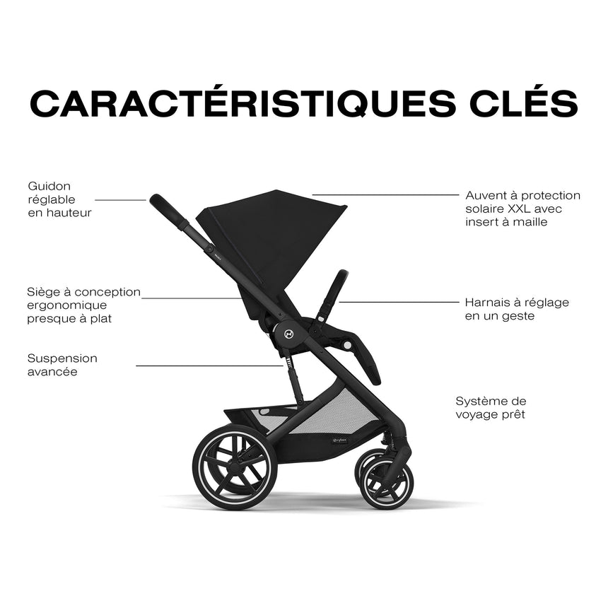 Poussette Balios S Lux - Brun Chocolat-Cybex-CYB-525000119-CLÉMENT