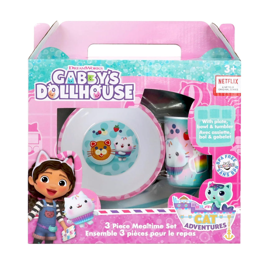 Vaisselle 3 pièces - Gabby Dolhouse-Danawares-DAW-10141-CLÉMENT