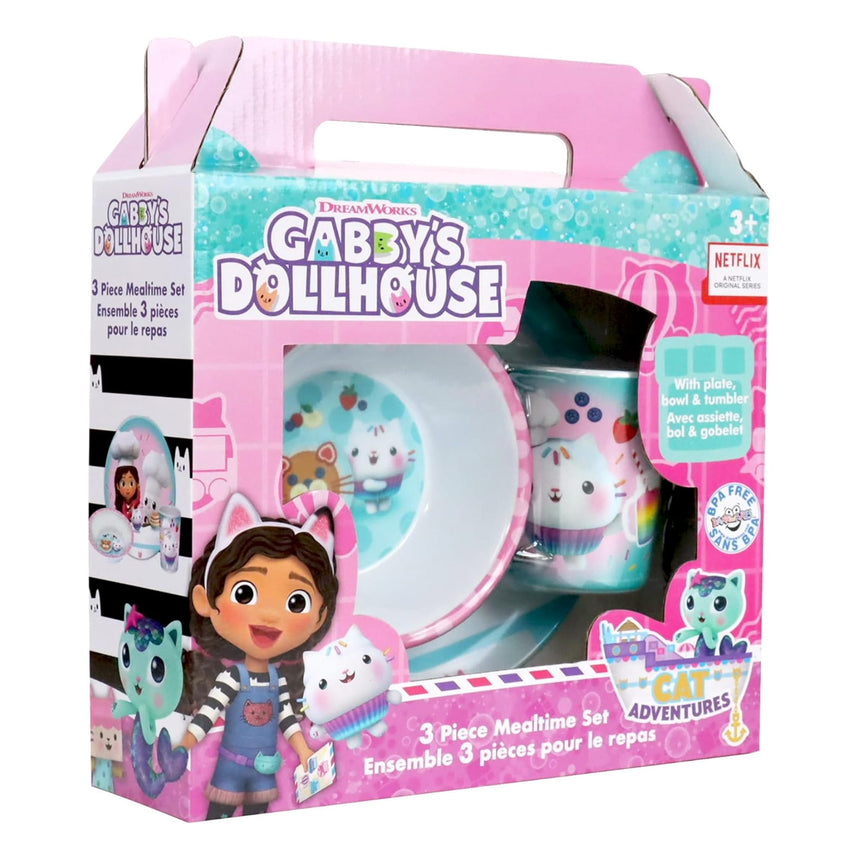 Vaisselle 3 pièces - Gabby Dolhouse-Danawares-DAW-10141-CLÉMENT
