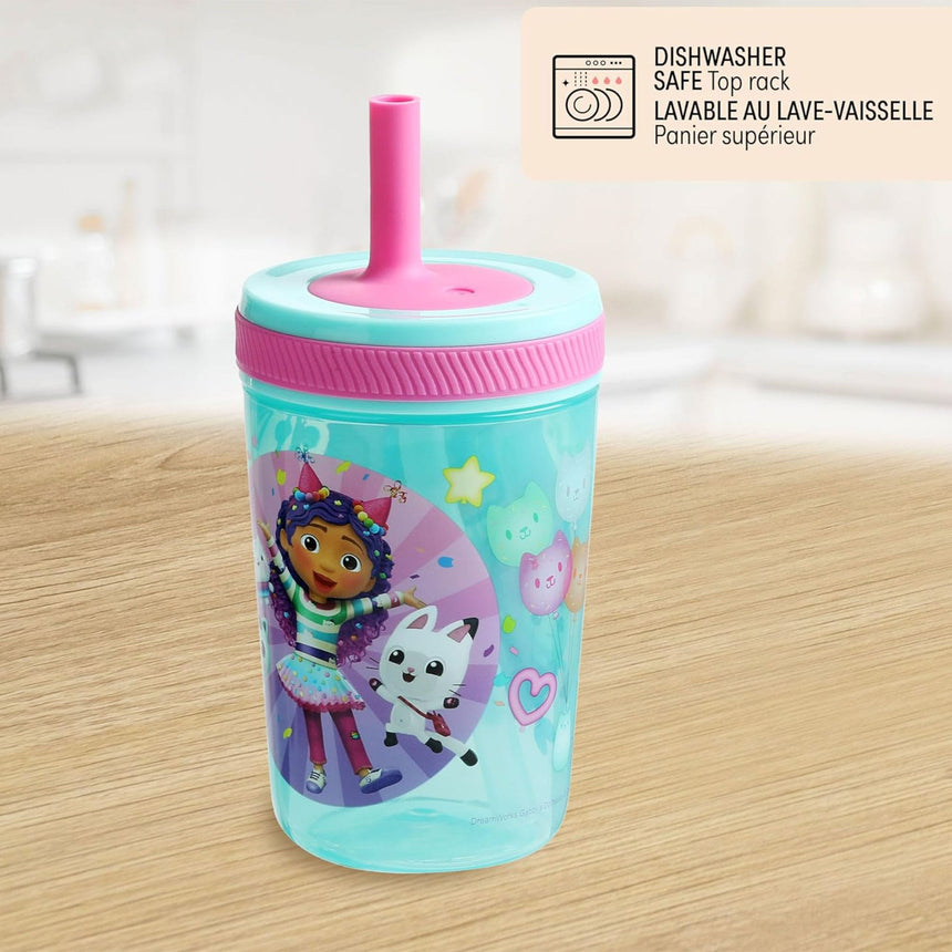 Gobelet Paille La Maison Magique de Gabby-Danawares-DAW-10147-CLÉMENT