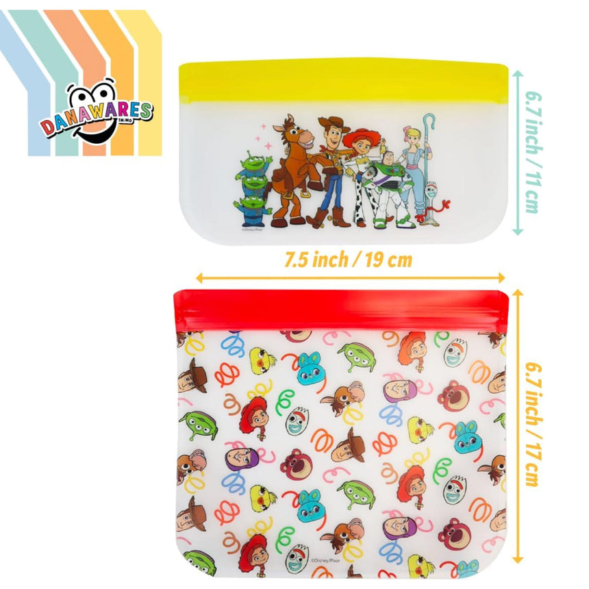 Sacs à Collations (2) Histoire de Jouets-Danawares-DAW-22225-CLÉMENT
