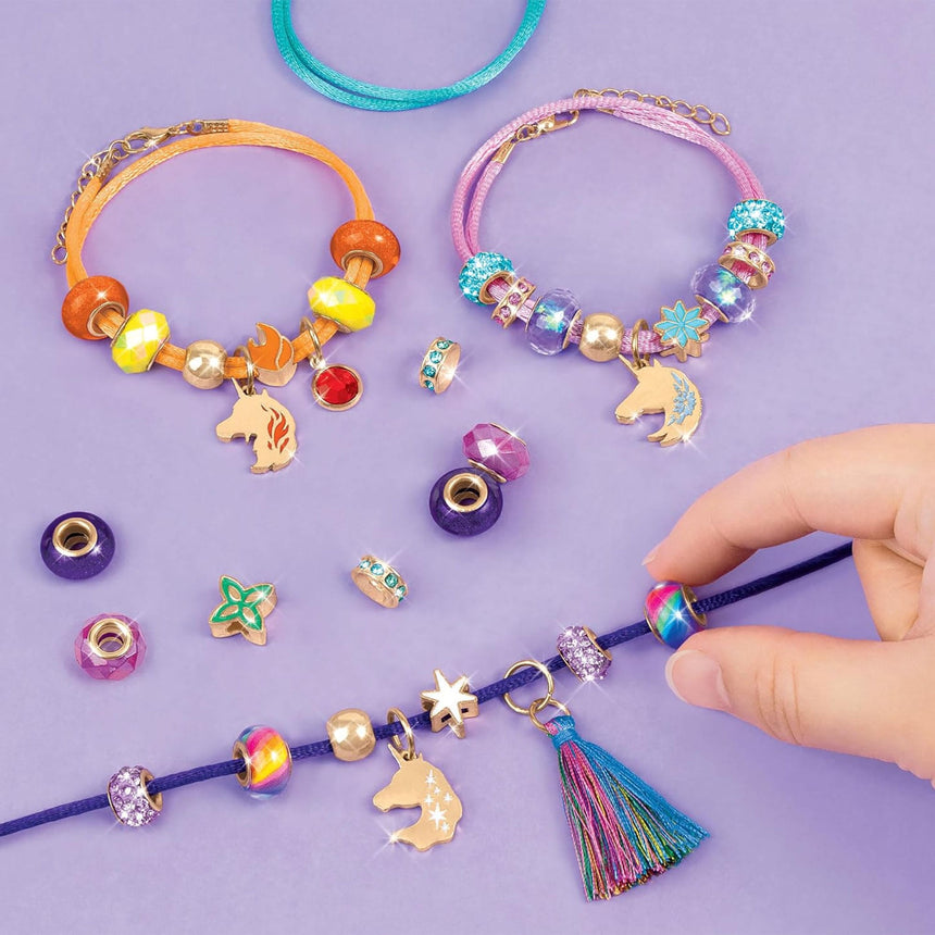 Académie des licornes - Ensemble de bracelets à breloques enchantées-Danawares-DAW-4523MIR-CLÉMENT