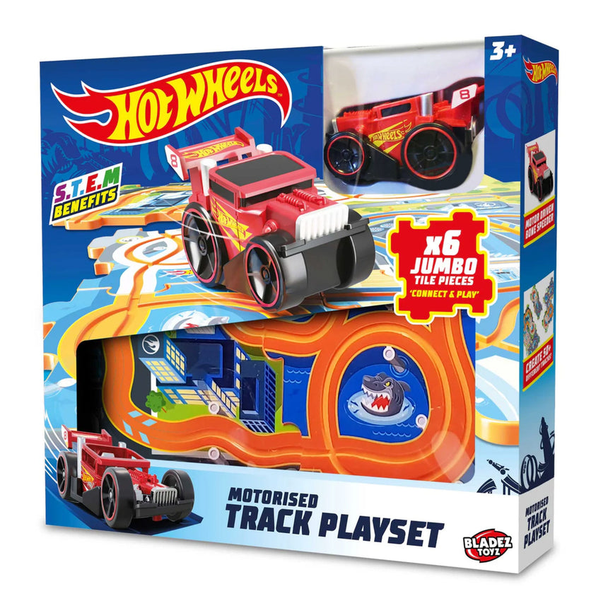 Casse-tête Hot Wheels Parcours en Voiture-Danawares-DAW-68091-CLÉMENT
