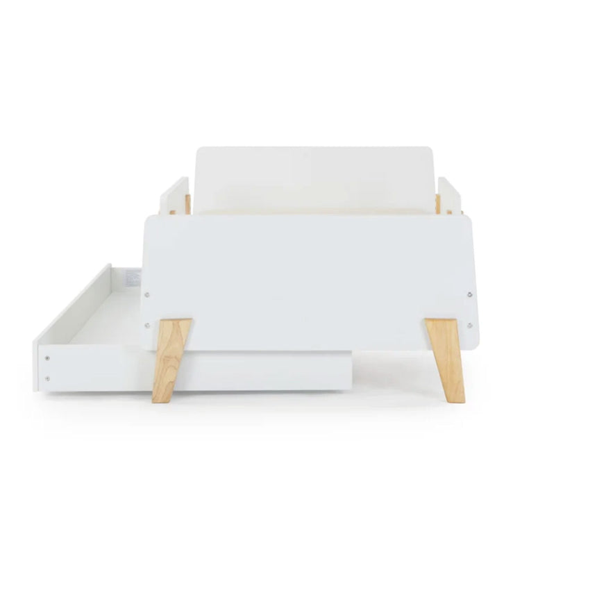 Lit Simple Gigogne de rangement pour lit simple amusant - Blanc-Dadada Baby-DDD-91100-CLÉMENT