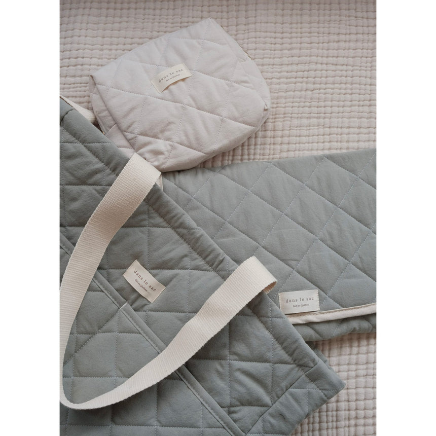 Tapis à Langer - Menthe-Dans Le Sac-DLS-CHANPADMINT-CLÉMENT