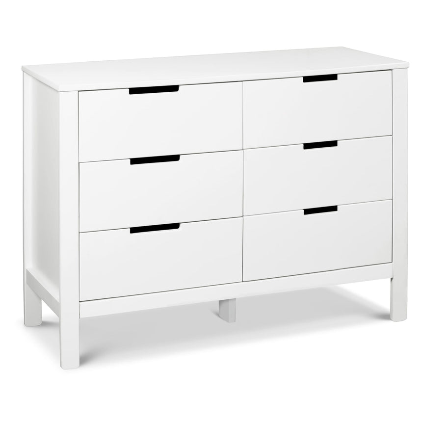 Commode 6 Tiroirs Colby - Blanc-DaVinci-DVI-F11926W-CLÉMENT