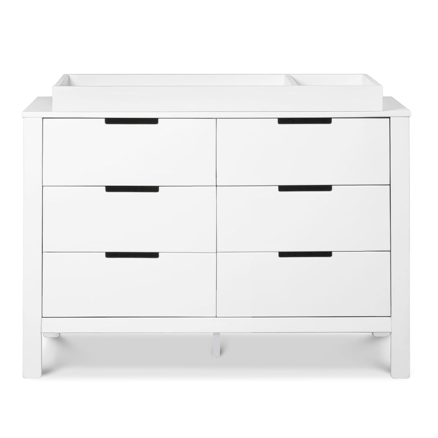 Commode 6 Tiroirs Colby - Blanc-DaVinci-DVI-F11926W-CLÉMENT