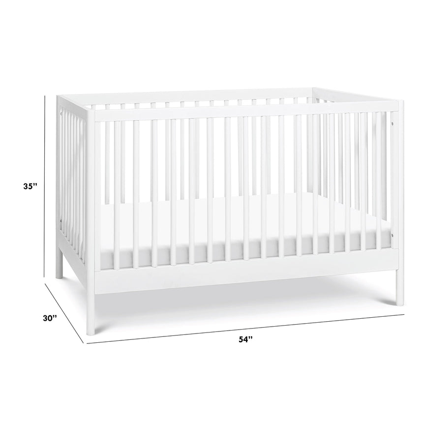 Couchette Convertible 3-en-1 Birdie - Blanc-DaVinci-DVI-M25101W-CLÉMENT