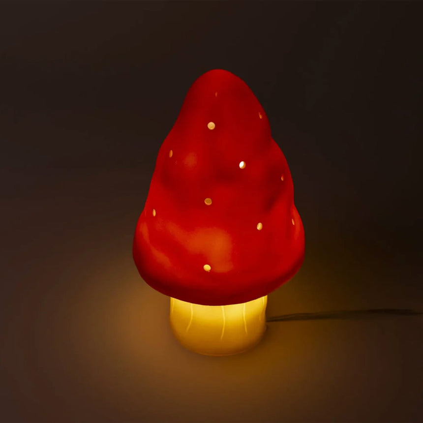 Lampe Petit Champignon - Rouge-Egmont-EGM-6-360208RED-CLÉMENT