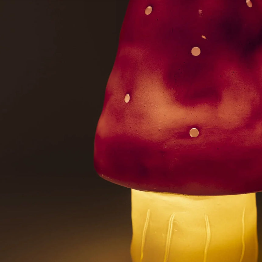 Lampe Petit Champignon - Vintage Rose-Egmont-EGM-6-360208-CLÉMENT