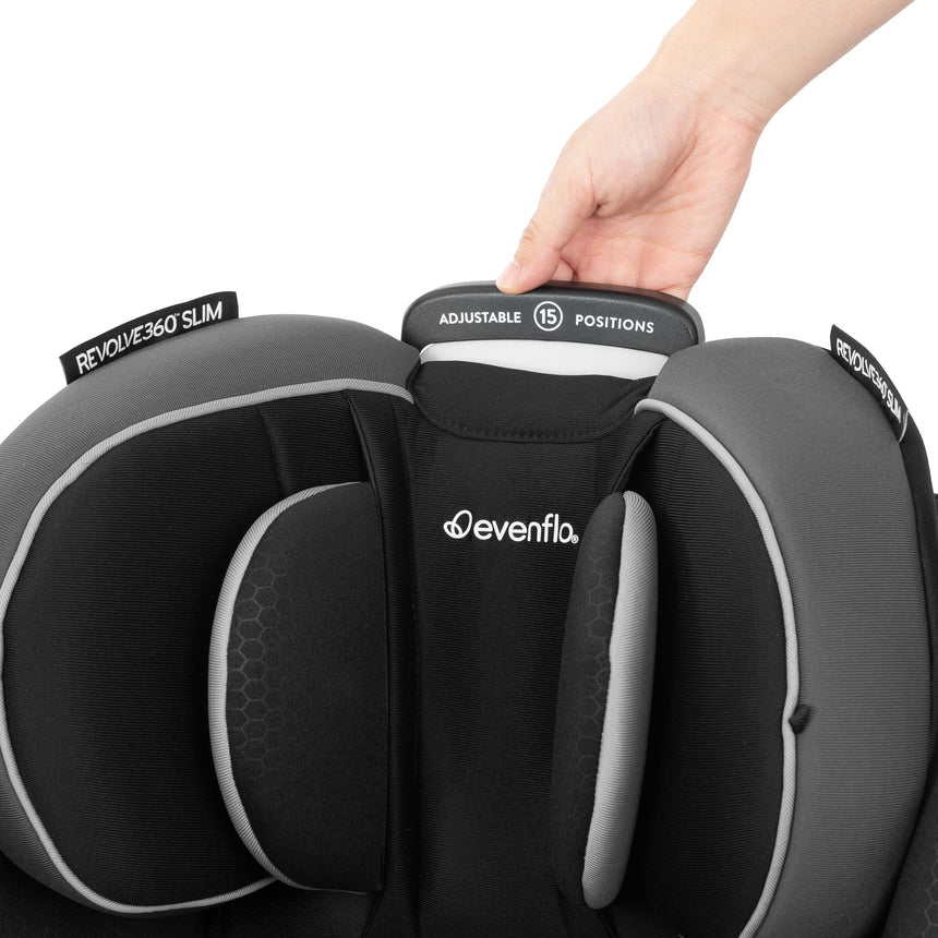 Siège d’Auto Rotatif Revolve360™ Slim 2-en-1 - Noir-Evenflo-EVO-CS260112470C-CLÉMENT