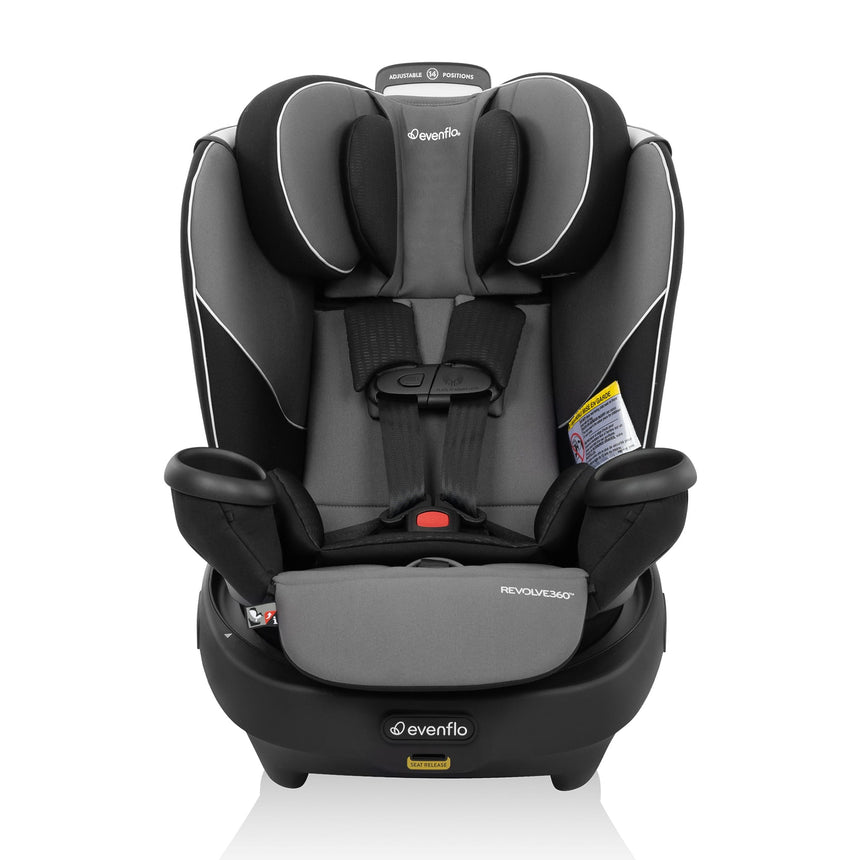 Revolve360 Siège d’auto Convertible tout-en-un Rotatif - Amherst Gray-Evenflo-EVO-CS360112405C-CLÉMENT