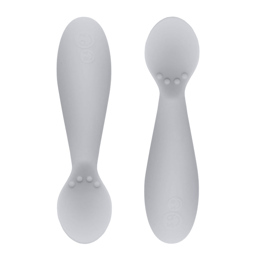 Cuillères Tiny Spoon (2) - Gris-EZ PZ Fun-EZP-PCSSP003-CLÉMENT