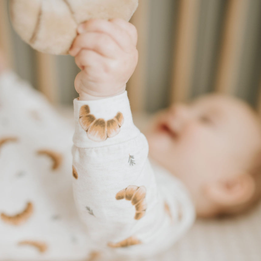 Pyjama Croissant Bleuets 0-12mois-Firsts par Petit Lem-FIT-26FGL30P02-CLÉMENT