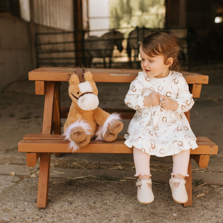 Ensemble Robe Chevaux 3-24mois-Firsts par Petit Lem-FIT-26FGW31E05-CLÉMENT