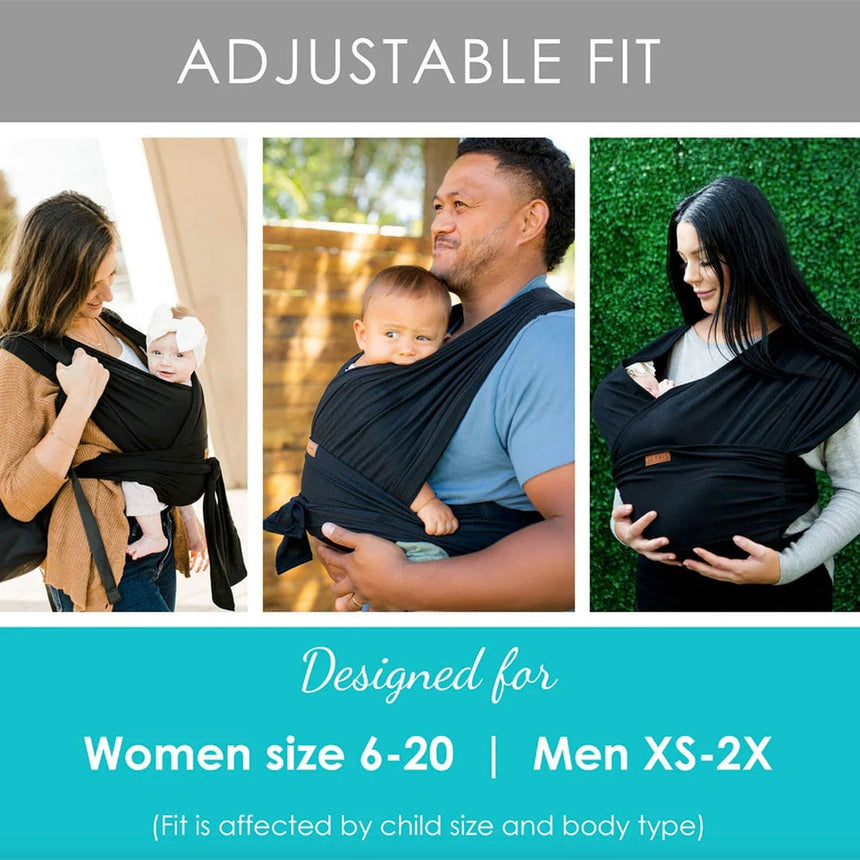 Porte-Bébé Extensible Agility Flex - Noir-JJ Cole-FYE-J00975-CLÉMENT