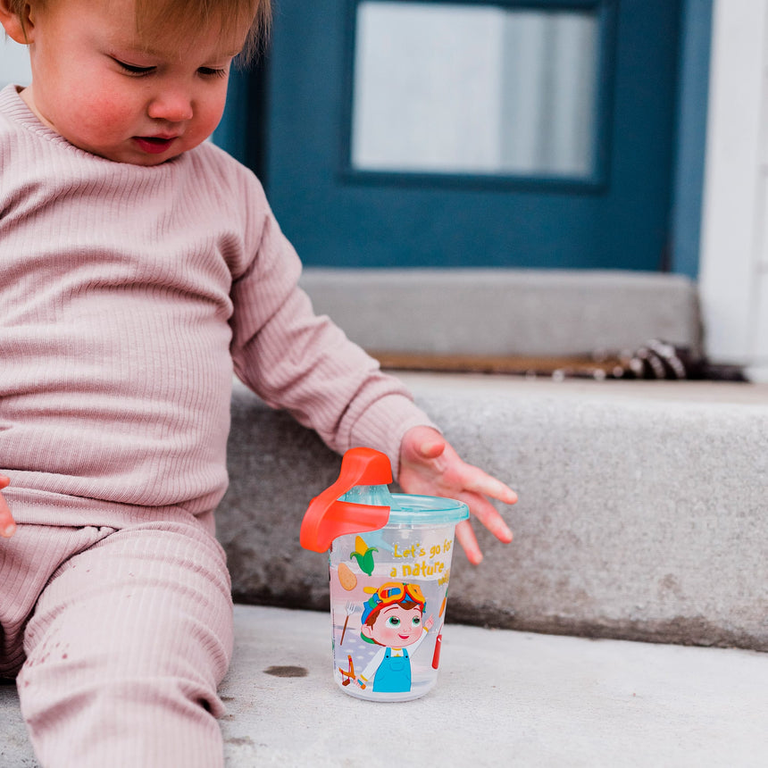 Gobelets (4) à Bec Cocomelon 10oz-Lamaze-FYE-Y11730-CLÉMENT