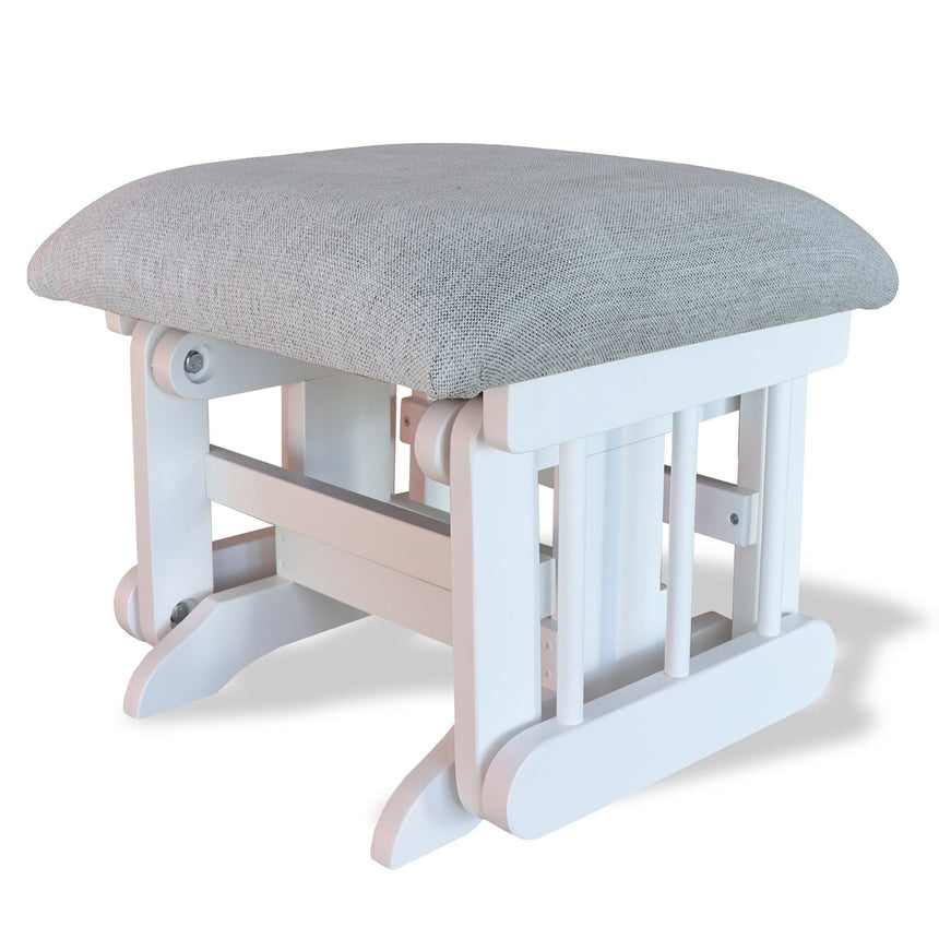 Tabouret blanc tissu OX60-Goberce-GBE-TB04BLOX60-CLÉMENT