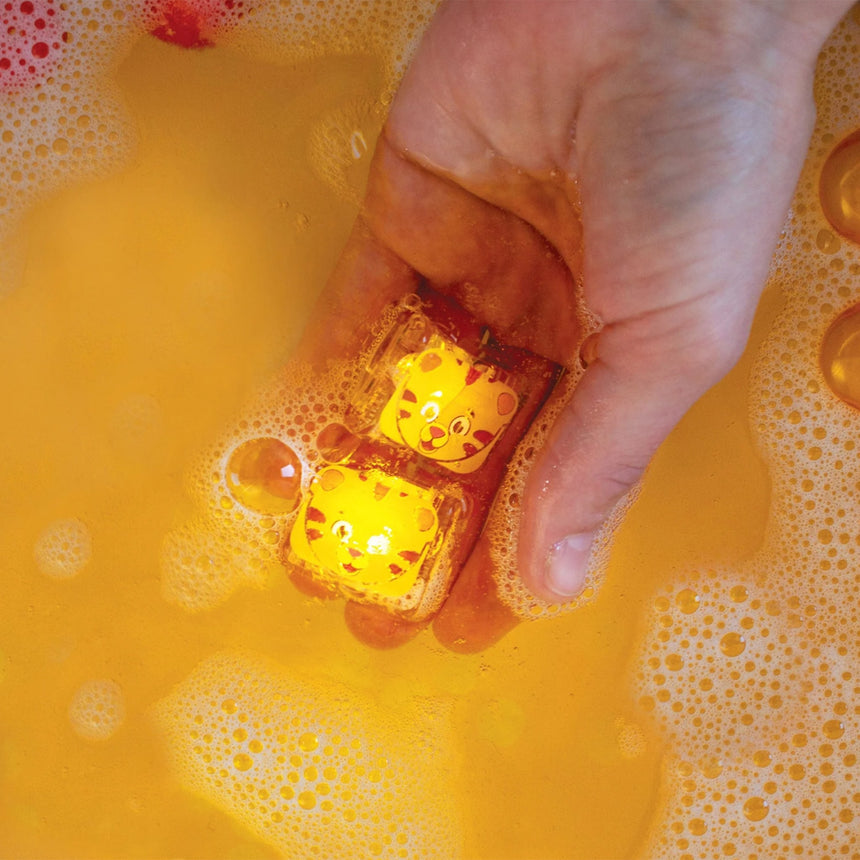 Cubes Lumineux Pour le Bain- Tigre-Glo Pals-GLP-GP405-CLÉMENT